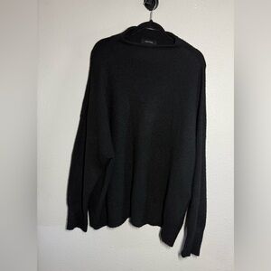 Karen Kane Black Mock Neck Sweater